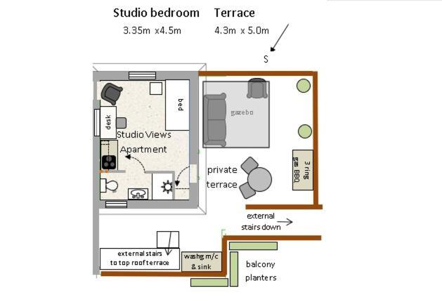 Studio Views Apartment, Cortijo Fruitful Hills مالقة المظهر الخارجي الصورة